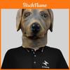 Mască adorabilă de cap de câine Labrador Costum drăguț de animal pentru petrecerea de Halloween Evenimente distractive