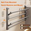 Simple Shoe Rack Wall-mounted Bathroom Slippers Hook Holder Shoes Slipper Drain Storage Drying Rack Shoe Organizer Hanger