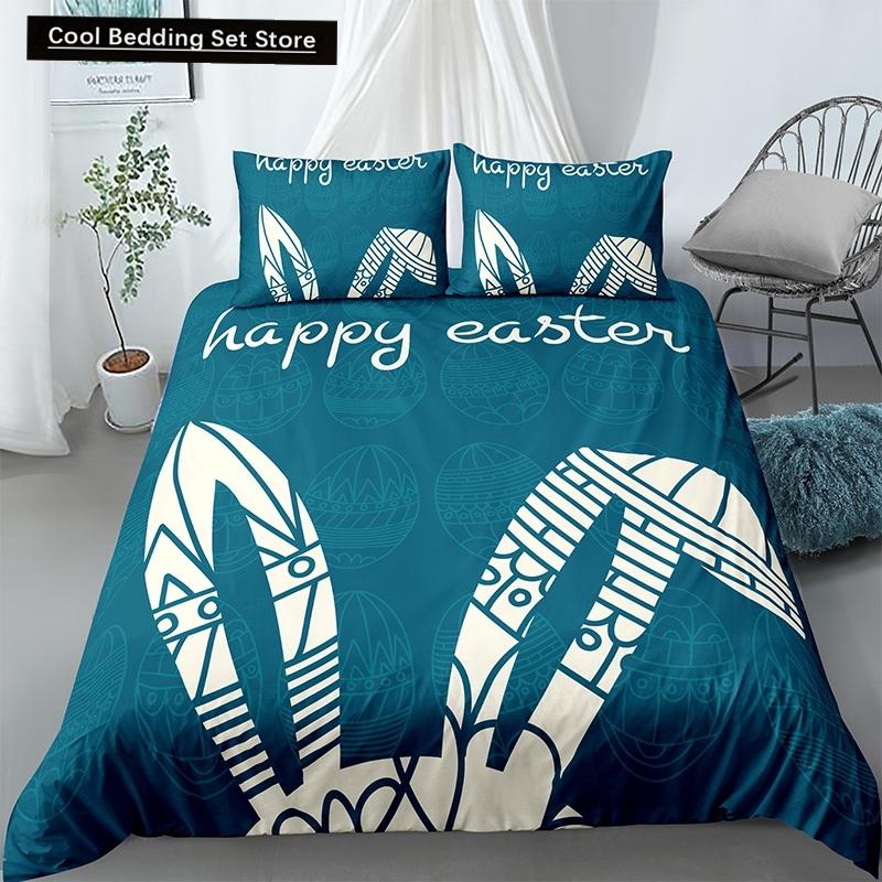 Katze Blumen König Königin Bettbezug Cartoon Kitty Floral Bettwäscheset für Kinder Niedliche Tiere Schwarz 2/3-teilig Polyester Steppdeckenbezug