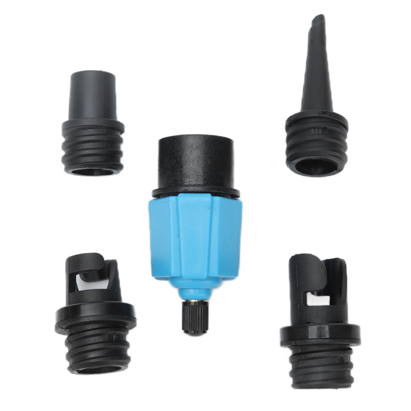 

Надувной адаптер для насоса SUP Портативный многофункциональный переходник для воздушного клапана для паддлбордов, каноэ, резиновых лодокСиний синий