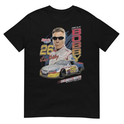 Talladega Nights Ricky Bobby Racing 26 Vintage Funny Movie Tshirt
