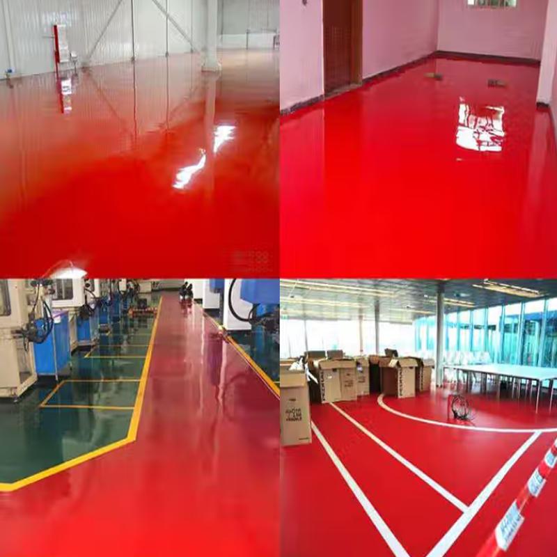 Giant Jian Red Epoxy Floor Paint with Hardener