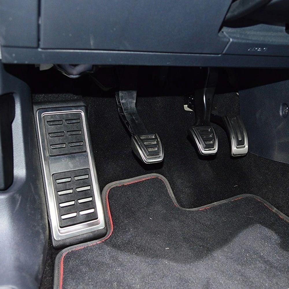 Auto Accessories Brake For Skoda Set Foot Pad Cover Brake Cover Car Pedals Pedal Cover