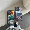 Fuji Mountain Osaka City Landscape Phone Case Hard Leather For IPhone 16 15 14 13 12 Mini 11 14 Pro Max Xs X Xr 7 8 Plus Fundas