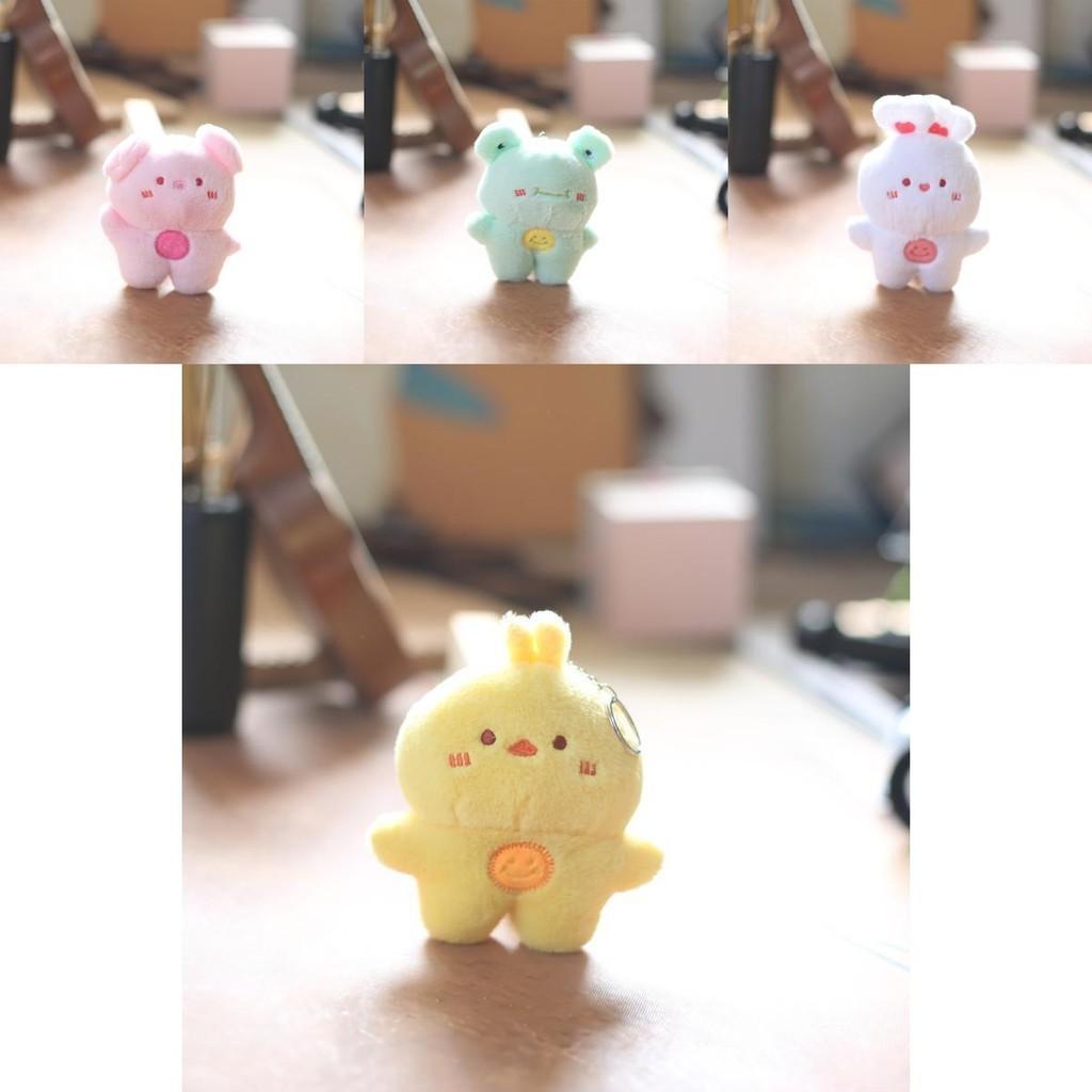 Adorable Plush Bunny Keychain Cute Rabbit Stuffed Animal Toy With Soft Pp Cotton For Bags And Keys