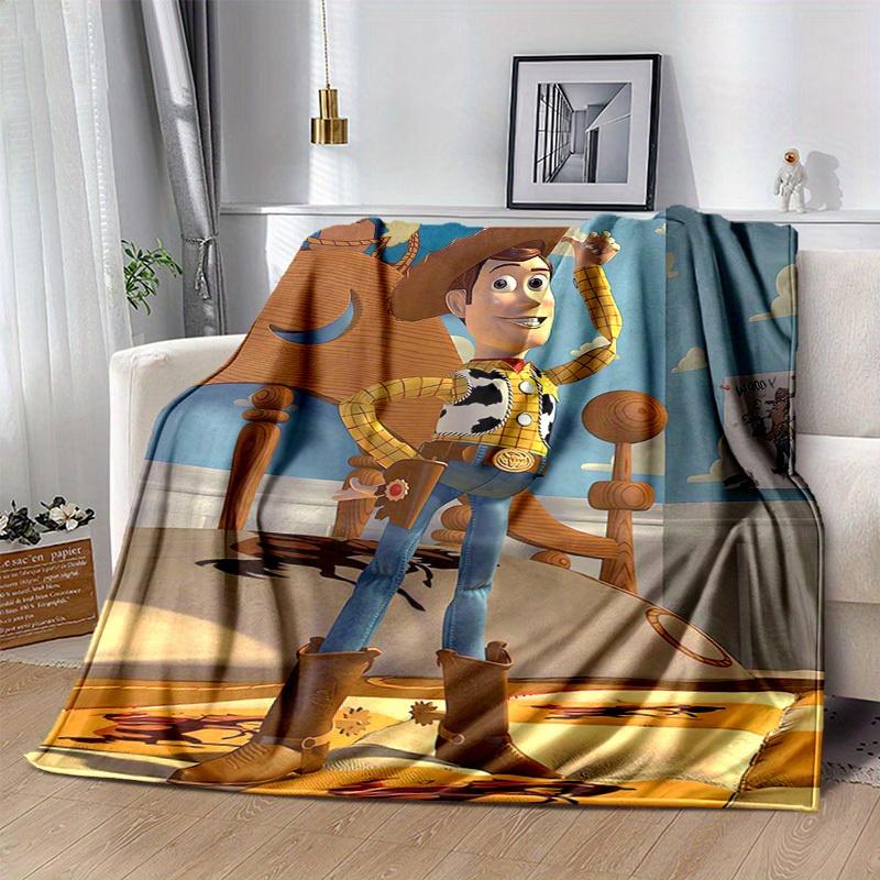 1pc, Toy Story Woody Cowboy Blanket Soft & Cozy Throw for Home Decor, Couch Cover, Outdoor Use, Travel