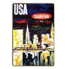 Vintage American Cities Travel Metal Signs  New York Alaska Ohio Washington  Wall Decor Poster  Retro Home Decor Sticker Paintin