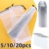 5-20pcs Waterproof Drawstring Umbrella Bag Reusable Portable Umbrella Storage Bags Wear And Dirt Resistant Umbrella Accessories