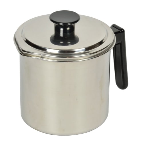 PEARL METAL Oil Pot, 1.4L, Stainless Steel, Bright, Made In Japan, H-5003