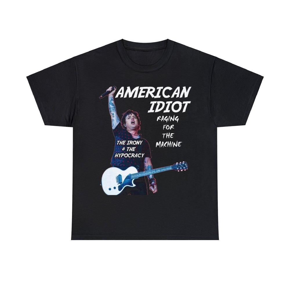 American Idiot Billy Joe of Green Day unisex Short Sleeve Tee Unisex T-Shirt XXXXL