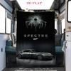 007: Spectre - Espionage Intrigue blanket sofa blanket Camping trip bedroom Outdoor plush blanket Digital printing