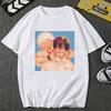 The Summer Hikaru Died Graphic T Shirts Tome Hikaru Yoshiki Anime Shirt Cheap Material Polyester Crewneck Casual Youth Unisexs
