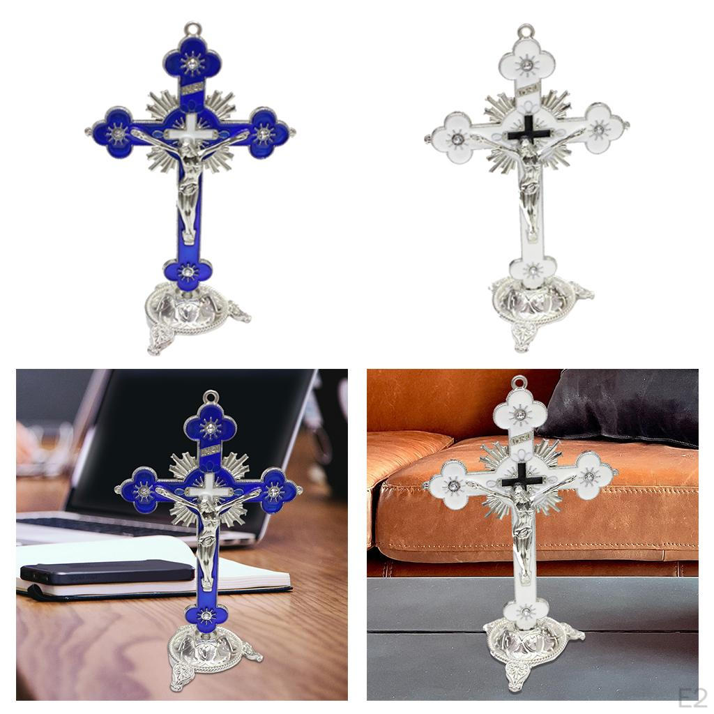 Crucifix Wall Sculpture for Ornament Collectible Gift
