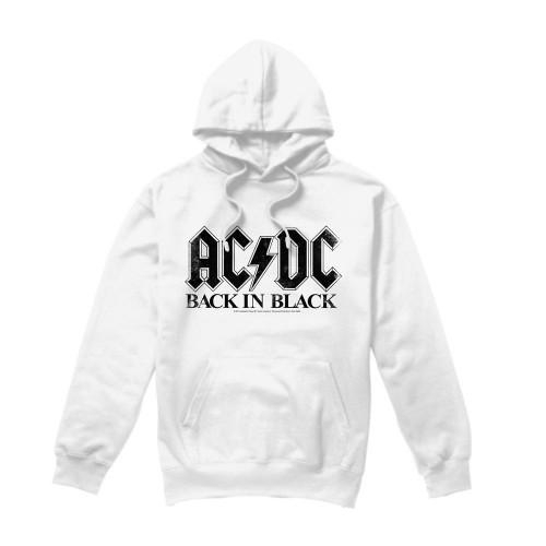 AC/DC Mens Back In Black Hoodie