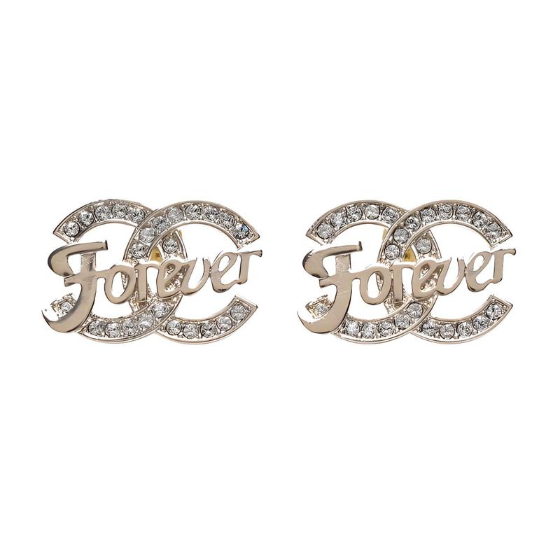 

CHANEL Forever Earrings Women s Gold золотий
