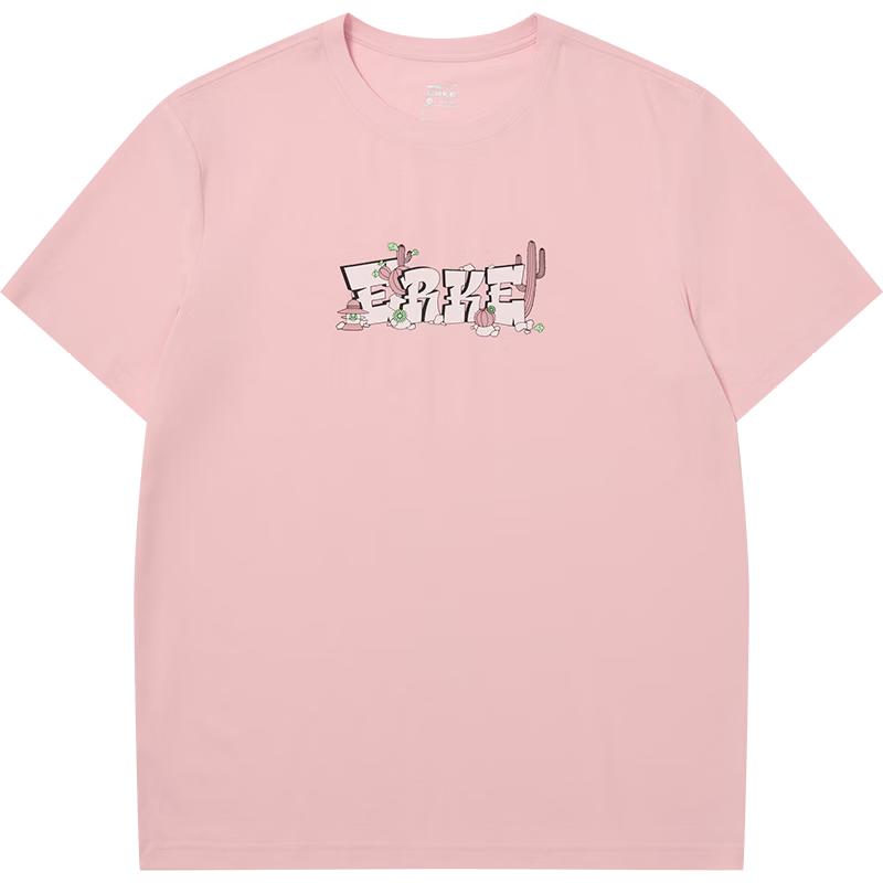 

Мужская спортивная футболка Erke с круглым вырезом и коротким рукавом M