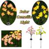 Solar Lade Kamelie Simulation Pflanze Licht Simulation Pflanze Design LED Lichtquelle LED Außen Landschaftslicht