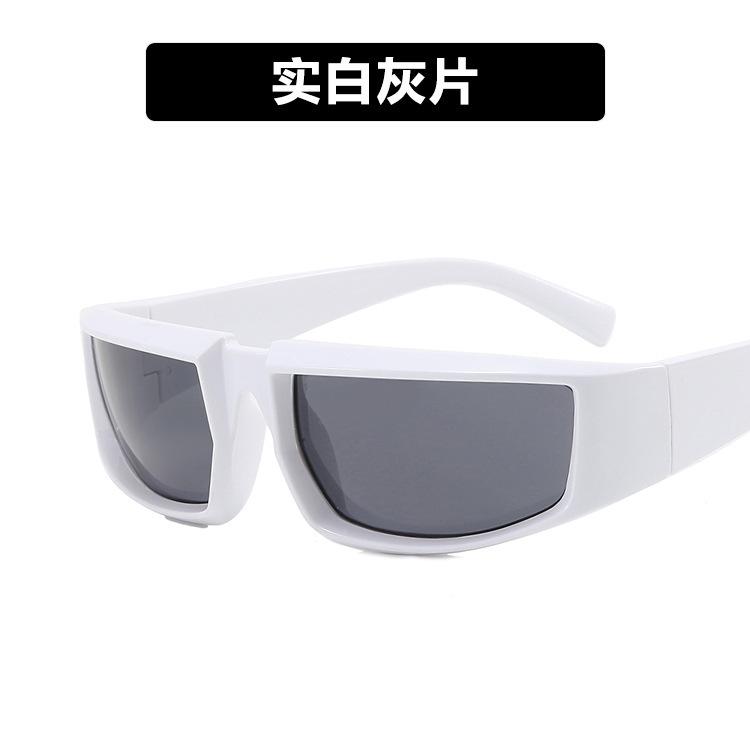 Latest arrival Rectangular Sunglasses for Female Male Retro nightclub Hip Hop Punk Sun Eyeglasses UV400 Trend Women unisex glasses