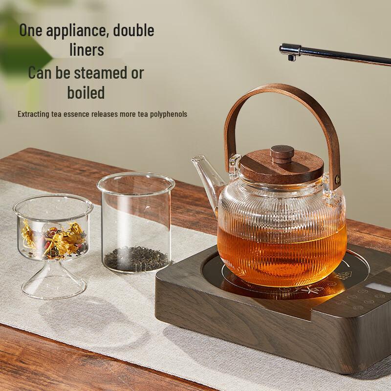 PAKCHOICE Electric Tea Brewing & Warming Set