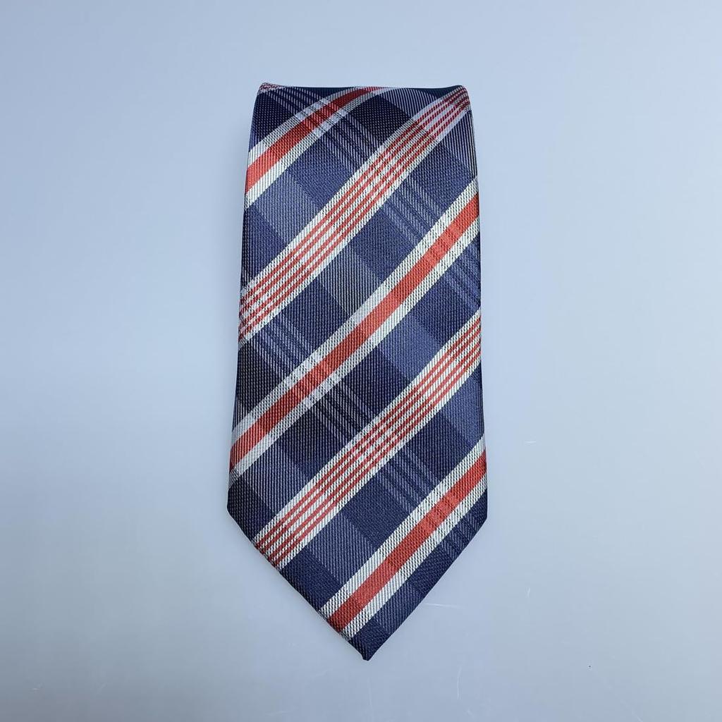 [Xiang Ru] Necktie, Business, Workplace, Washable, Commuting, Job Hunting, Gift, Birthday, Wedding, Reception, Party, Stripe, Father's Day, Check,