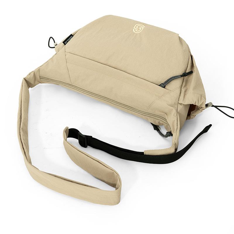 Fashion Cloth Bag Student Class Satchel Messenger Bag Large Capacity Shoulder Bag Japanese Outing Dumpling Bag