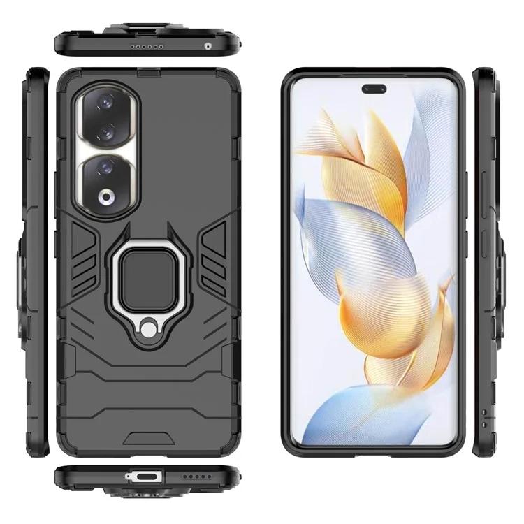 Чехол для мобильного телефона Honor 90 Pro с подставкой, мягкий, из ТПУ, жесткий, из ПК, чехол для мобильного телефона