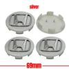 4pcs/set Car Styling Wheel Center Cap Hub Covers Badge Accessories For Honda Civic Fit Jazz Accord Pilot CRV Passport City XRV
