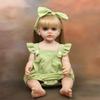 Adorable Betty Reborn Toddler Doll for Age 3+ Years Old Girl 22'' 55CM Silicone Full Body Long Pasted Hair Princess Realistic Newborn Baby Doll Toys