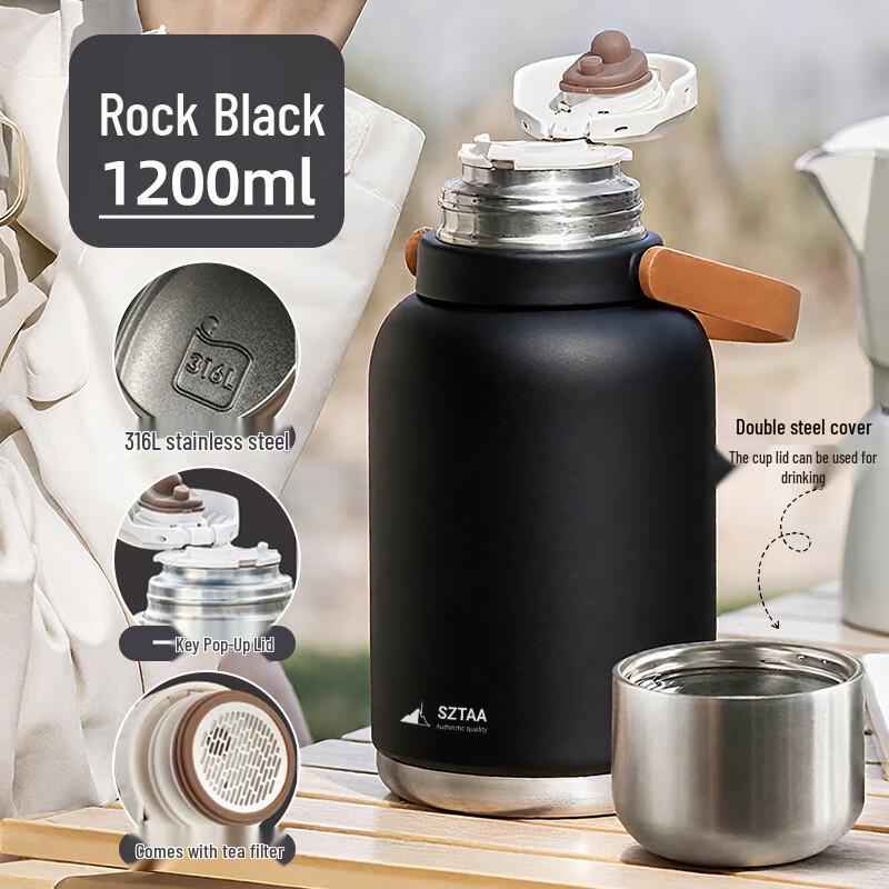 Shansy Large Capacity Tea Infuser Thermos Bottle