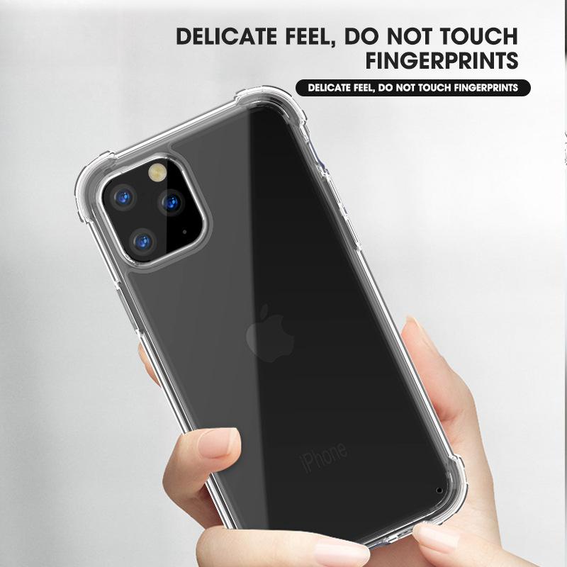 Suitable for Apple 11 Phone Case, Anti-drop, IPhone11pro Protective Case, Transparent Four-corner Air Cushion, MaxPC Crystal Transparent
