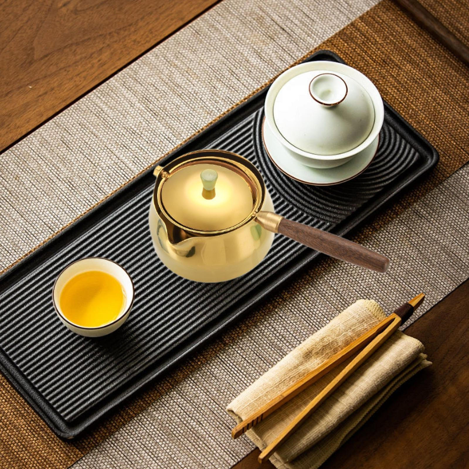 

Вращающийся портативный чайник для приготовления чая - Чайный домик, походы, гостиницы, кемпинги Wood Handle