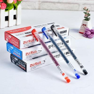 Creative Diamond Head Gel Pen - 0.38/0.5mm, Large Capacity for Office or Signature Use