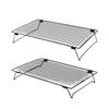 Foldable Black Multi-functional Cooling Rack & Computer Heat Dissipation Stand