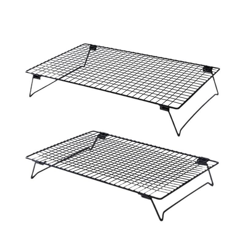 Foldable Black Multi-functional Cooling Rack & Computer Heat Dissipation Stand