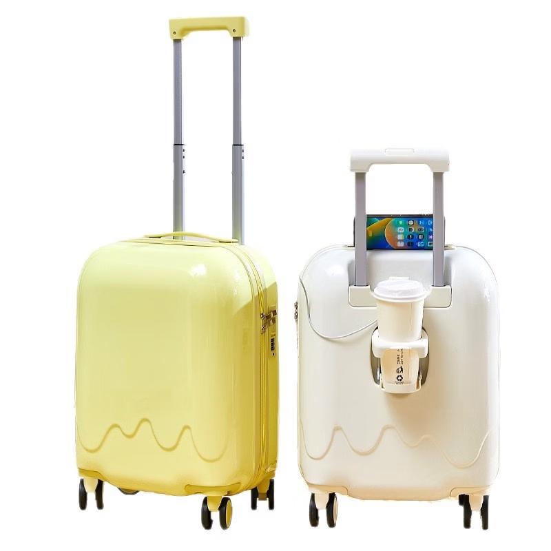 Xiaoyan Ice Cream Series Rideable Travel Suitcase