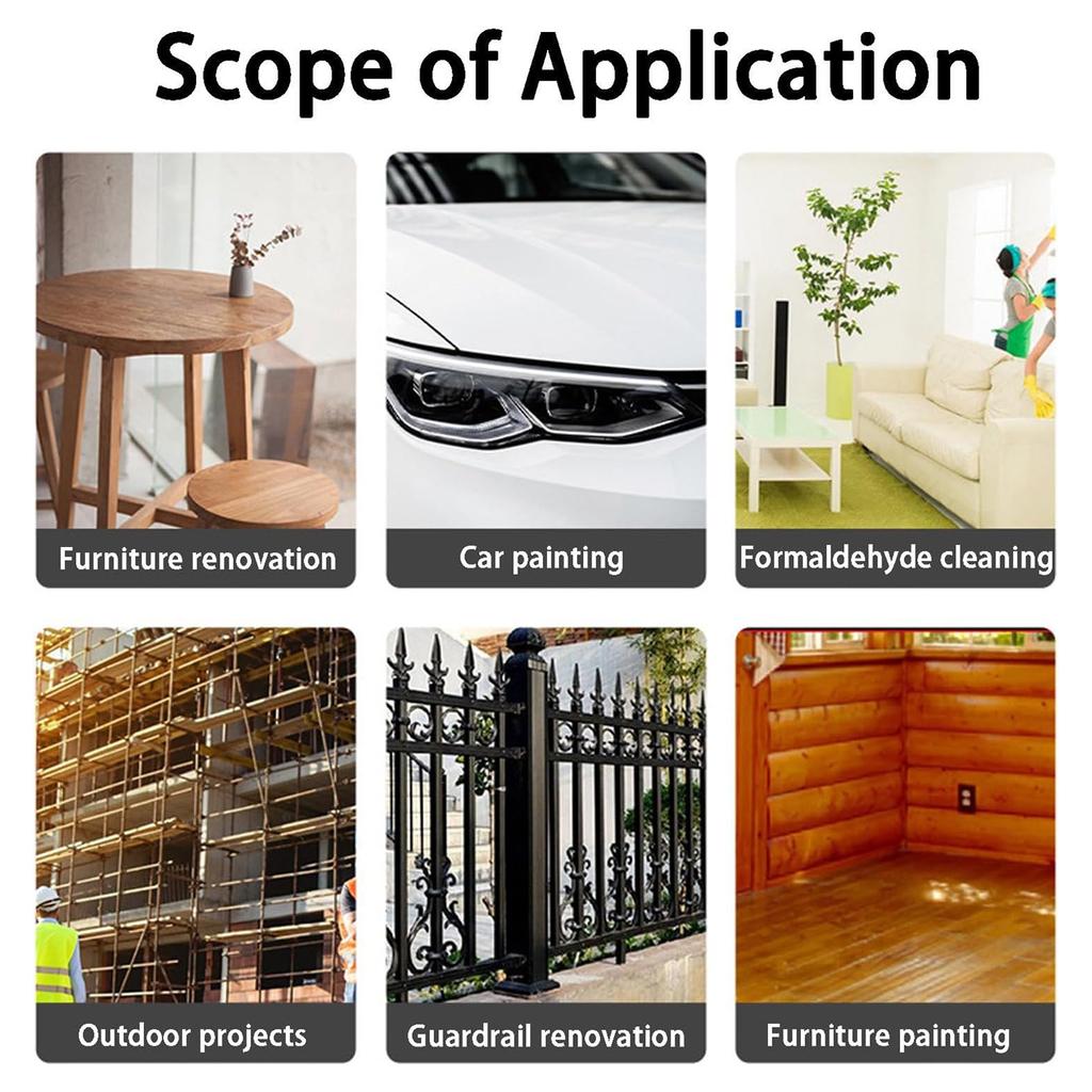 Pulverizator electric de vopsea 200W Capacitate 1000ml Putere mare Reîncărcabil Instrument automat de vopsit pentru Mașină Mobilier