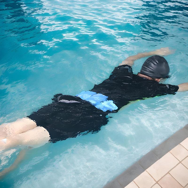 Swimming Float Belt EVA Water Aerobics Belt Adjustable Back Float Board Waistband Swim Buoyancy Aid Water Sports Training Belts