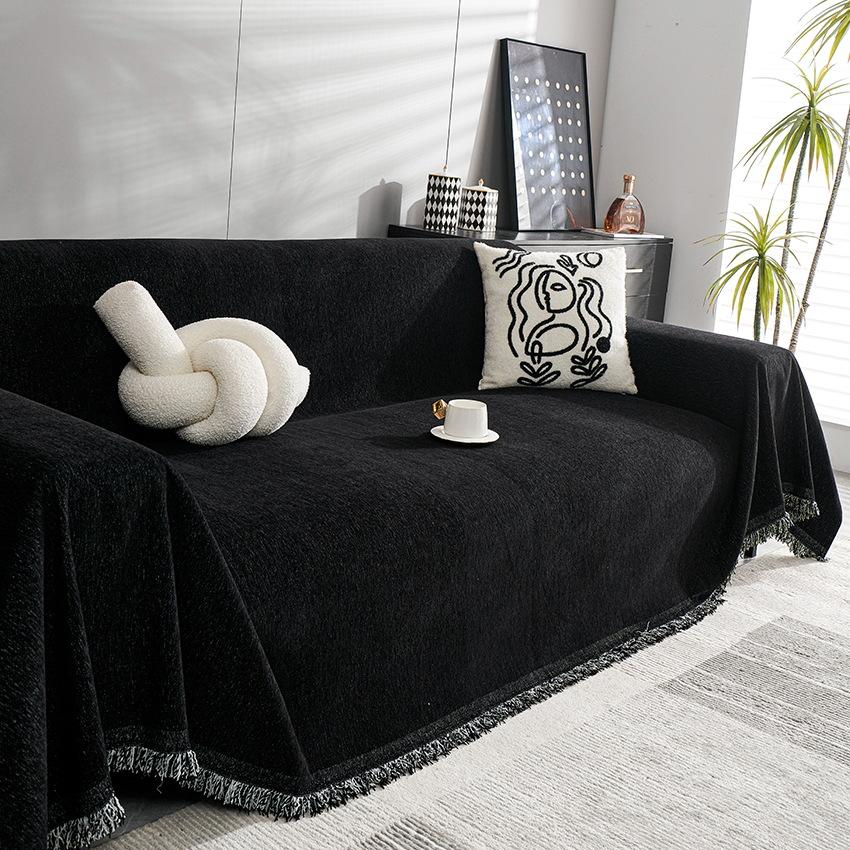 1 Stück Wasserdichte Sofadecke Vier Jahreszeiten Universell Mehrzweck Möbelabdeckung Einfarbige Langlebige Staubdichte Wohnzimmer