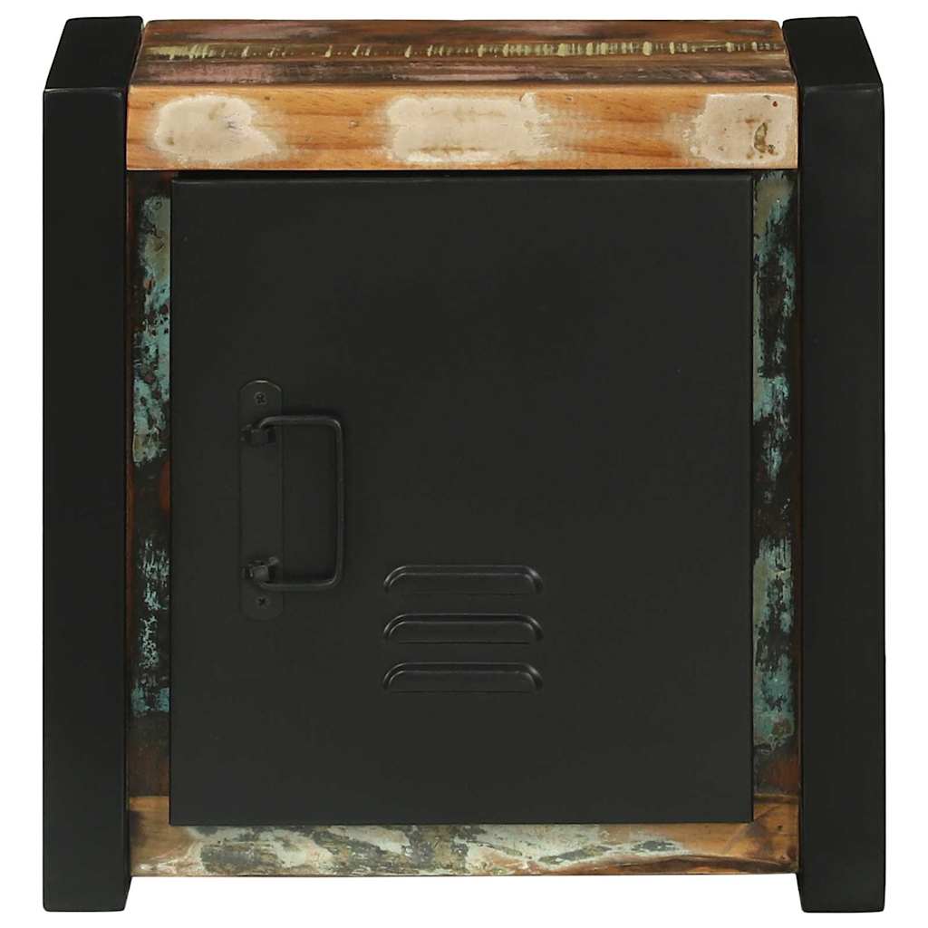 Bathroom Cabinet with Shelf Brown Solid Reclaimed Wood