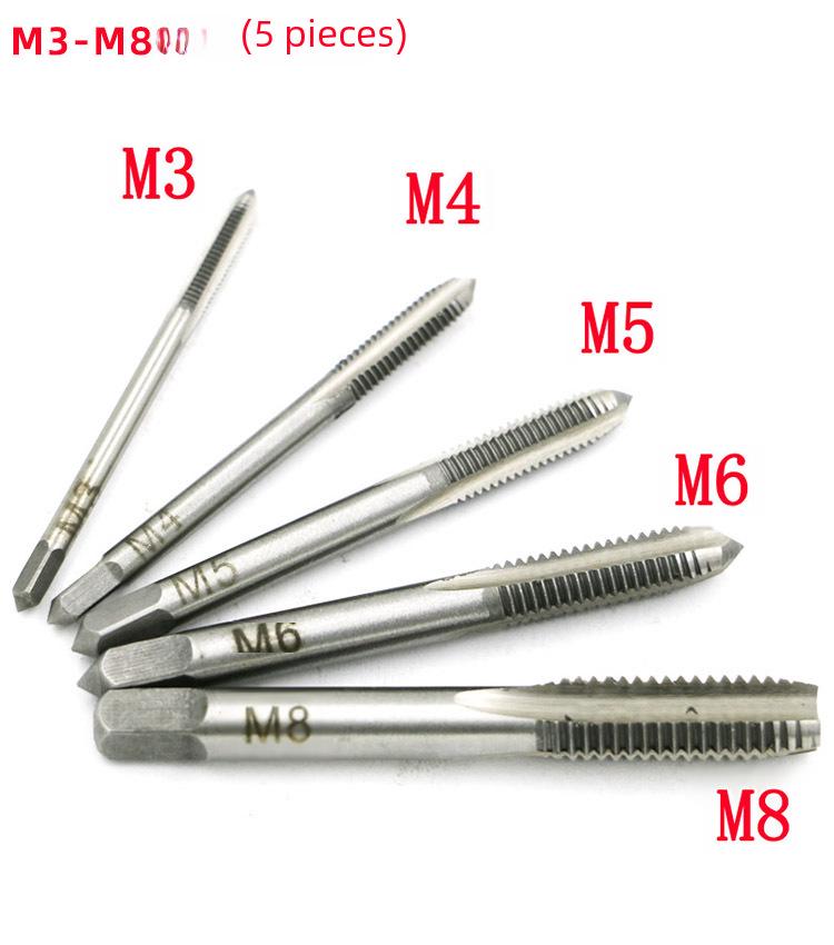 Verstellbarer M3-M8 Ratschen-Handgewindebohrer mit Vorwärts- und Rückwärts-Handgewindeschneidfunktion