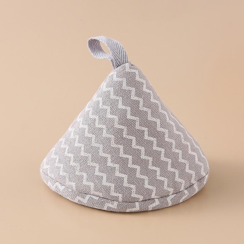 1PC Triangle Pot Cap Pot Cover Anti-scalding Triangle Pot Handle Cap Heat Insulation Gloves Kitchen Casserole Cap Pot Clip Cover