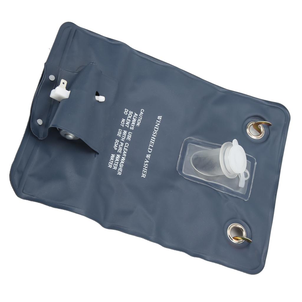 Windshield Washer Kit Easy Replaceable Convenient Practical Washer Bag Kit Cleaning Tools with Pump