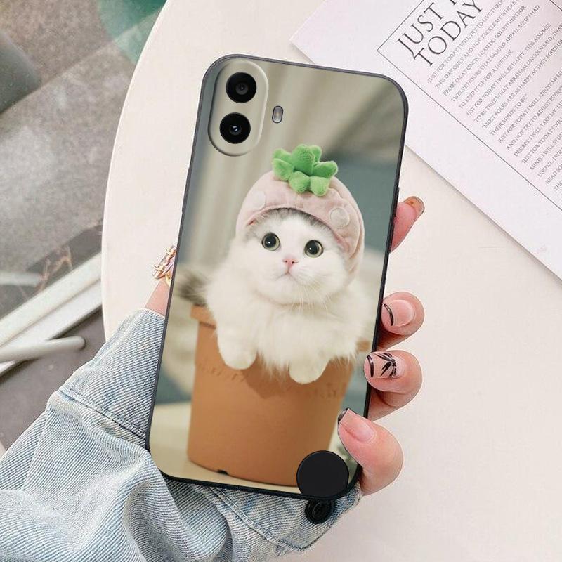 For Nothing CMF Phone 1 Case Colorful Painted Cover Soft Silicone Phone Case For Nothing CMF Phone 1 Covers Phone1 Bumper Coque