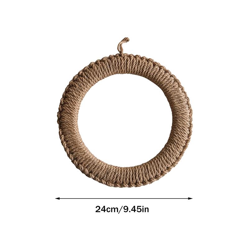 Ring Pot Holder Hemp Rope Braided Pad Pot Ring Pan Pad Coaster Insulation Pot Pad Kitchen Accessories Placemats For Table