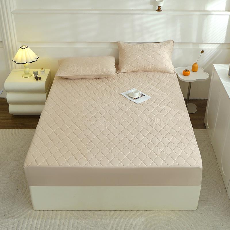 Waterproof Quilted Fitted Sheet: Machine Washable Incontinence Mattress Protector & Topper for US Standard Beds