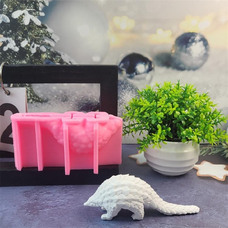Animal Figurine Silicone Molds for Home Decoration, Plaster Silicone Molds, Epoxy Resin Molds for Plaster Decoration