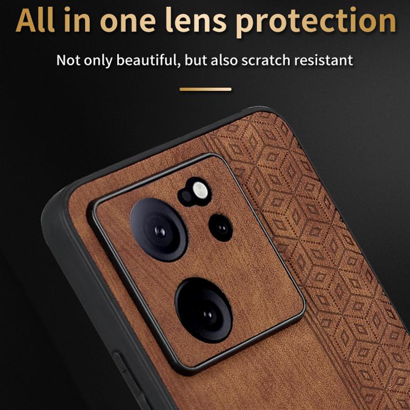 AZNS For Xiaomi Redmi K60 Ultra/13T/13T Pro Case PU Leather Coated TPU Cellphone Cover