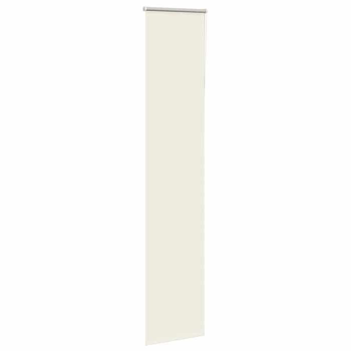 VidaXL Roller Blind Blackout Off-white 45x210cm Fabric Width, Day and Night Blind, Kitchen Blind, Blind 4011689