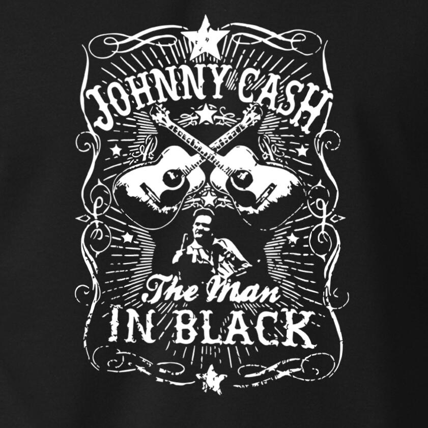 JOHNNY CASH The Man in Black  Country Rock Legend on S-6XL Tee Unisex T-Shirt XXL