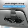 Universal Bil Auto Solskydd Glasögon Box Solglasögon Klippkort Biljetthållare Stativ Fäst Pennfodral Glasögon Biltillbehör